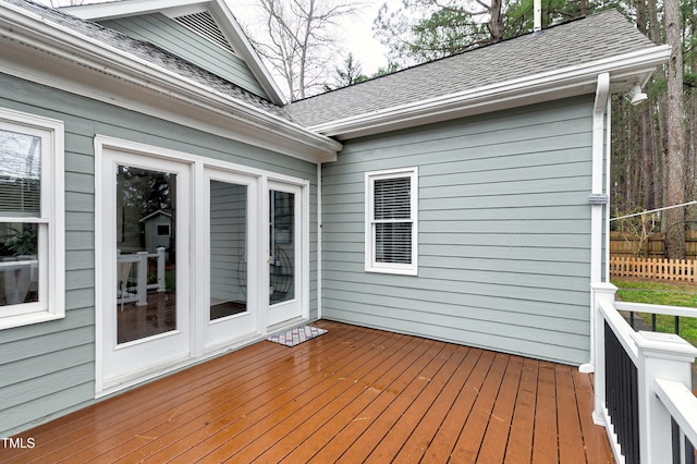 1821 Kelly Glen Dr, Apex, NC 27502 - view of wooden deck