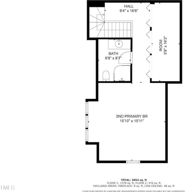 1821 Kelly Glen Dr, Apex, NC 27502 - view of floor plan / room layout