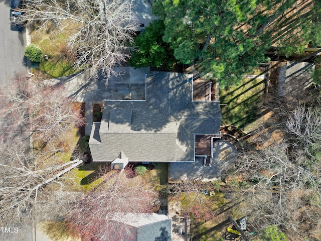 1821 Kelly Glen Dr, Apex, NC 27502 - view from above of property