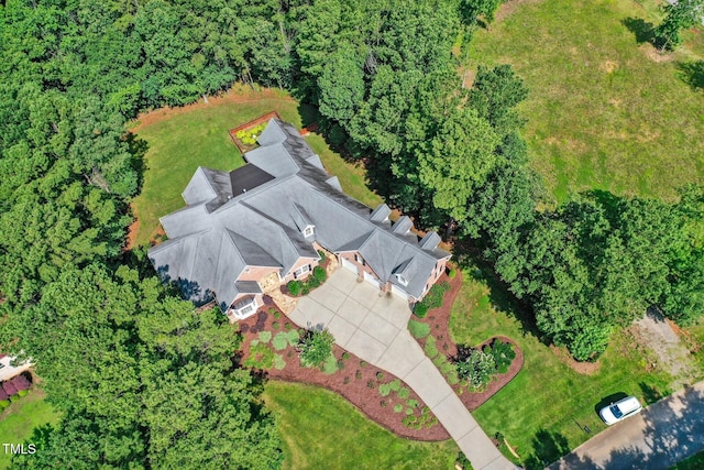 5204 Winter Holly Ct, Raleigh, NC 27606 - aerial overview of property's location