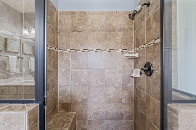 508 Morning Oaks Dr, Holly Springs, NC 27540 - full bathroom featuring a shower stall