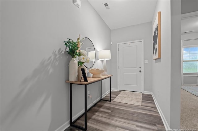 115 Doubletree Ln, Autryville, NC 28318 - foyer with baseboards and wood finished floors