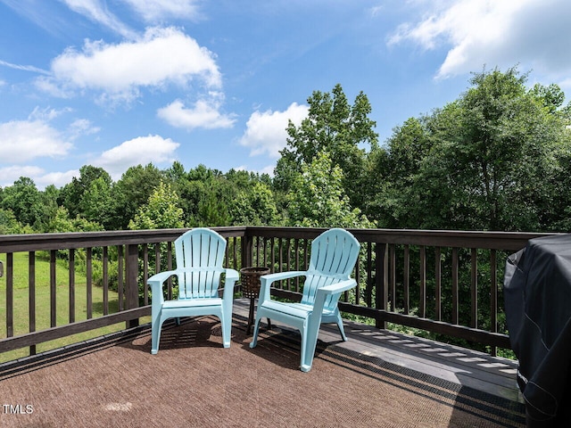 857 Stable Fern Dr, Fuquay Varina, NC 27526 - deck featuring area for grilling