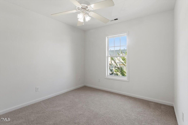 8326 Glenwood Springs Ct, Raleigh, NC 27616 - empty room featuring carpet floors and ceiling fan