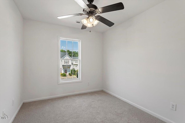 8326 Glenwood Springs Ct, Raleigh, NC 27616 - carpeted empty room with baseboards and a ceiling fan