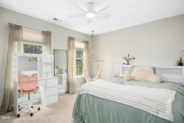 304 Forbes Rd, Wake Forest, NC 27587 - bedroom featuring carpet and ceiling fan
