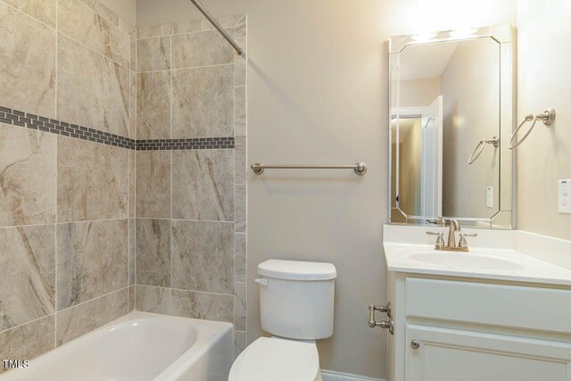 996 Tender Dr, Apex, NC 27502 - full bath featuring vanity and  shower combination