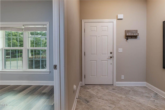 996 Tender Dr, Apex, NC 27502 - foyer with baseboards