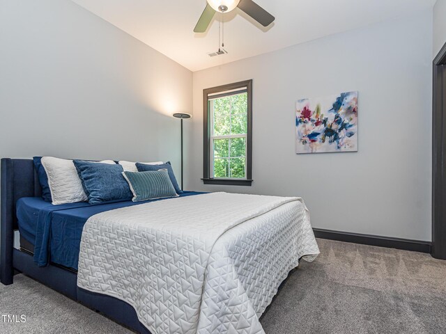 335 Glenn St, Franklinton, NC 27525 - bedroom with carpet and a ceiling fan
