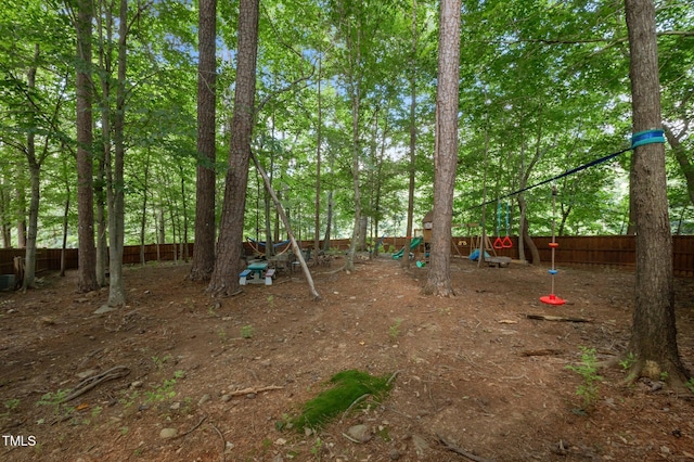 100 Redfoot Run Rd, Chapel Hill, NC 27516 - view of yard featuring a playground