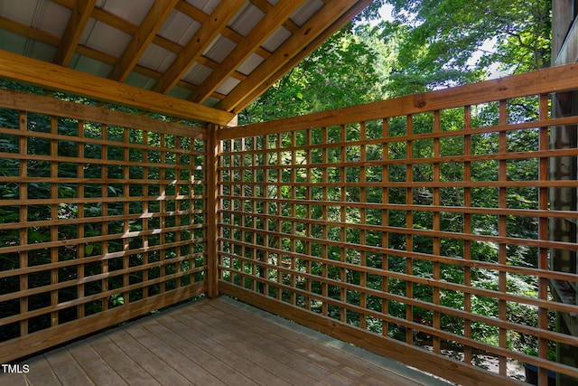 820 Runnymede Rd, Raleigh, NC 27607 - view of deck
