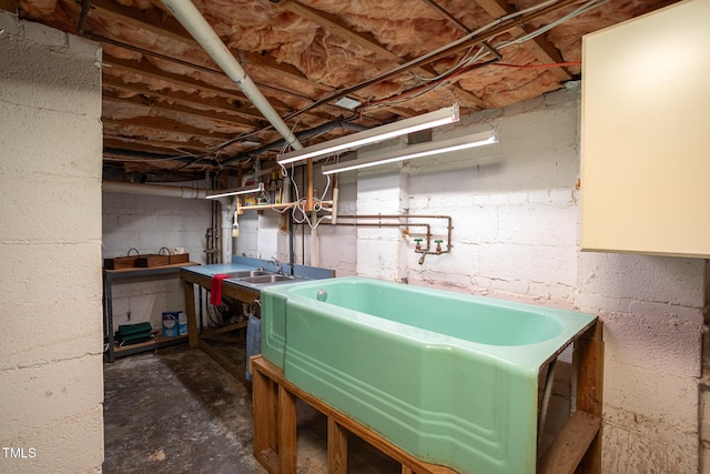 820 Runnymede Rd, Raleigh, NC 27607 - view of unfinished below grade area
