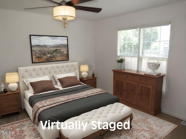 2662 Walas Ct, Creedmoor, NC 27522 - bedroom with baseboards and light wood-style flooring