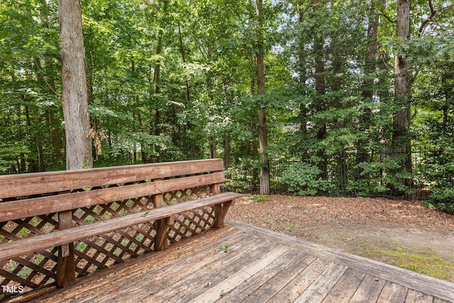 6205 Houndsman Ct, Raleigh, NC 27616 - view of deck