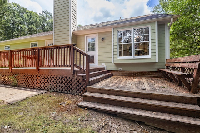6205 Houndsman Ct, Raleigh, NC 27616 - view of deck