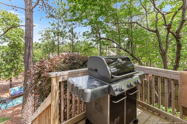 2 Beryl Cir, Pinehurst, NC 28374 - deck with a grill