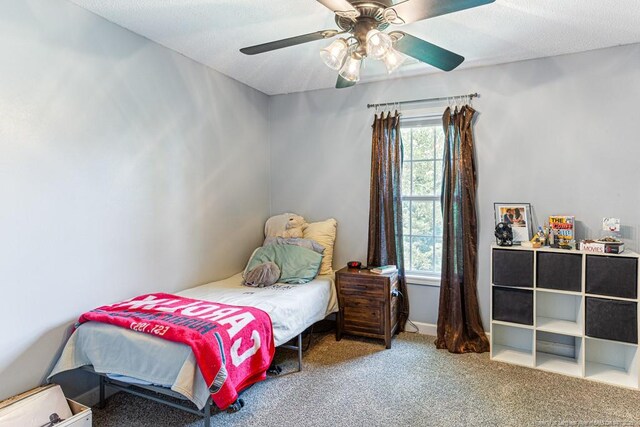 2 Beryl Cir, Pinehurst, NC 28374 - bedroom featuring carpet floors and ceiling fan
