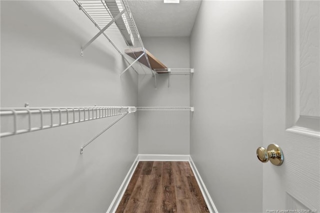4304 Ferncreek Dr, Fayetteville, NC 28314 - walk in closet featuring wood finished floors