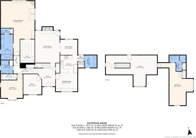 4304 Ferncreek Dr, Fayetteville, NC 28314 - view of floor plan / room layout