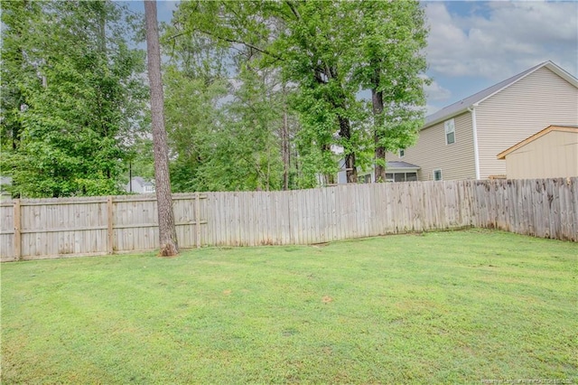 435 Lancaster Dr, Vass, NC 28394 - view of fenced backyard