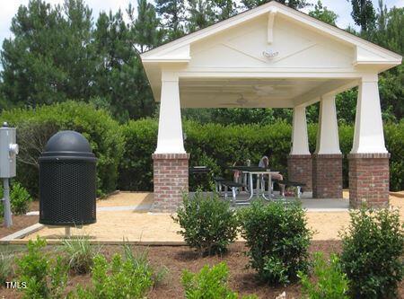 332 Bridgegate Dr, Cary, NC 27519 - view of patio / terrace featuring a gazebo