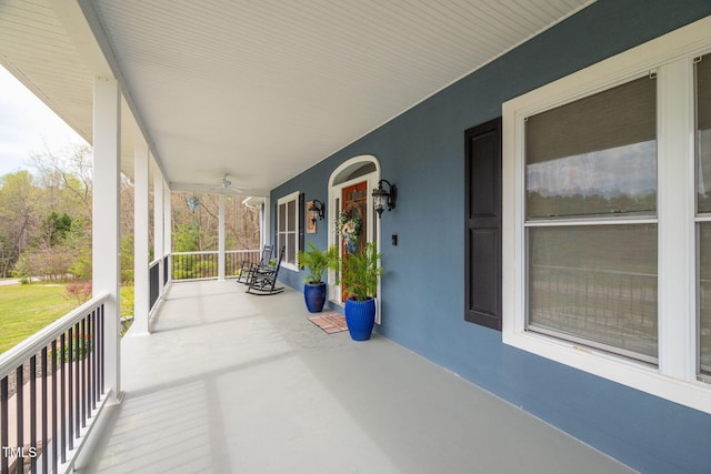 169 Skippers Lndg, Manson, NC 27553 - view of covered porch