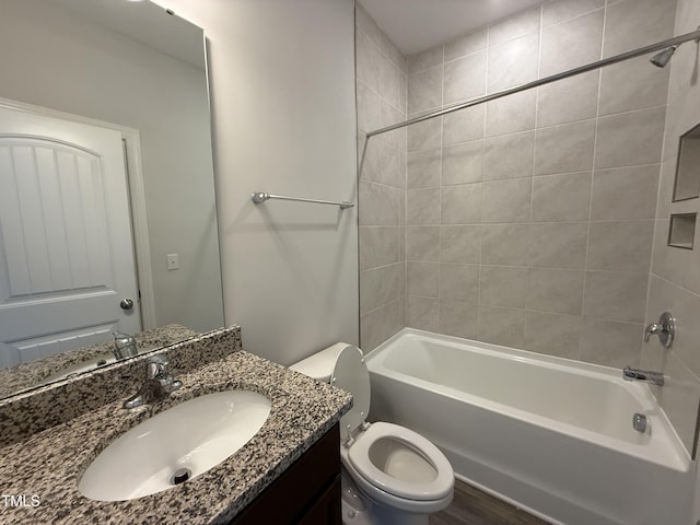 14 Gallop Rein Cir, Benson, NC 27504 - bathroom with vanity and washtub / shower combination