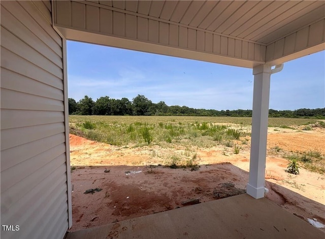 112 Dalton Dr, Lumber Bridge, NC 28357 - view of yard with a view of countryside