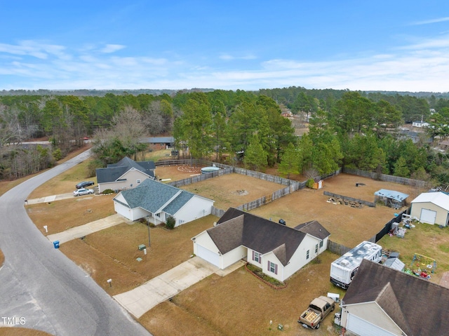 205 Driftwood Ln, Raeford, NC 28376 - bird's eye view of a forest