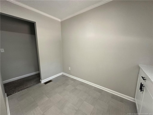 3513 Greenwood Dr, Fayetteville, NC 28311 - unfurnished bedroom featuring tile patterned floors and crown molding