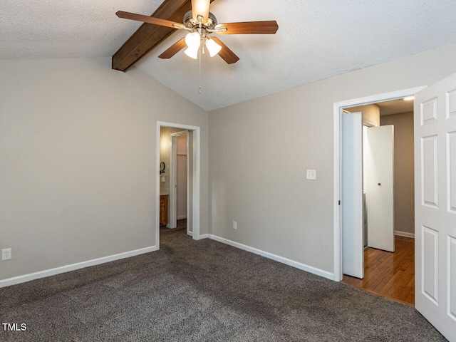 23 Joci Ct, Durham, NC 27704 - unfurnished bedroom featuring carpet, a textured ceiling, and a ceiling fan