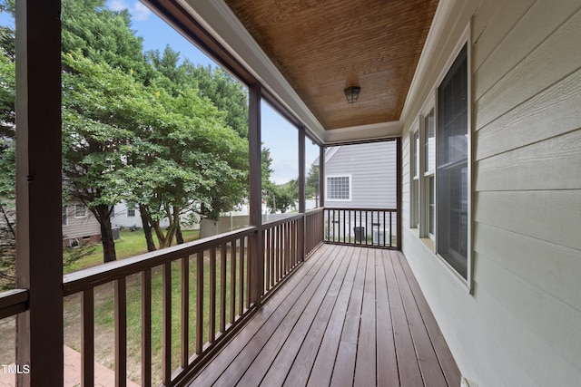 2027 River Grove Ln, Knightdale, NC 27545 - view of wooden terrace