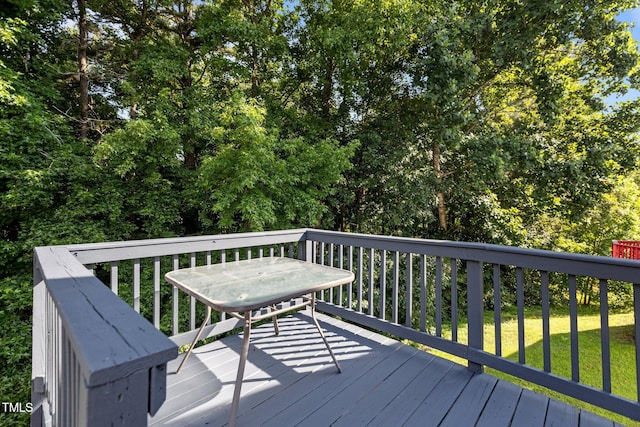 4505 Woodlawn Dr, Raleigh, NC 27616 - view of deck