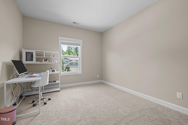 317 Striped Maple Ct, Apex, NC 27539 - office featuring carpet and baseboards