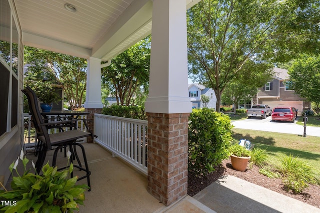 317 Striped Maple Ct, Apex, NC 27539 - view of porch