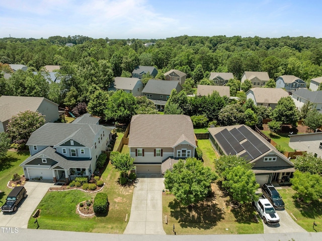 317 Striped Maple Ct, Apex, NC 27539 - aerial perspective of suburban area