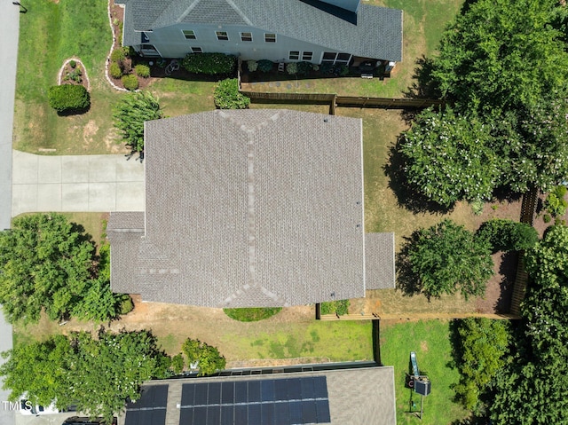 317 Striped Maple Ct, Apex, NC 27539 - view from above of property