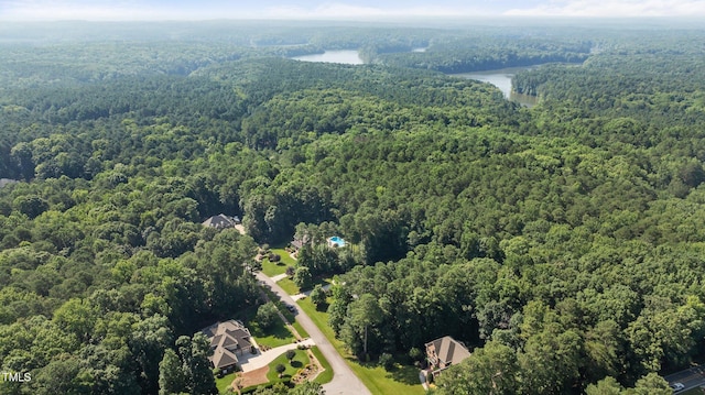1028 Harpers Ridge Ct, Wake Forest, NC 27587 - bird's eye view of a heavily wooded area