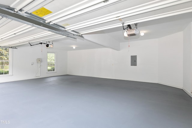 500 Walcott Way, Cary, NC 27519 - garage featuring a garage door opener and electric panel