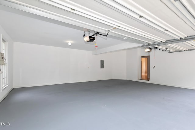 500 Walcott Way, Cary, NC 27519 - garage featuring a garage door opener and electric panel