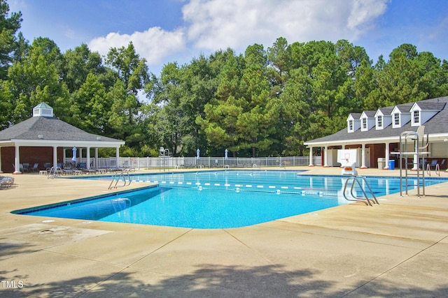 500 Walcott Way, Cary, NC 27519 - community pool with a patio and view of scattered trees