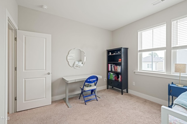 1006 Whistler St, Durham, NC 27713 - bedroom with carpet floors and baseboards
