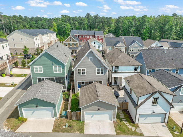 1006 Whistler St, Durham, NC 27713 - aerial view of residential area