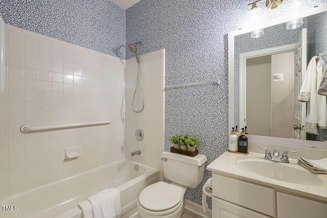 125 Chimney Rise Dr, Cary, NC 27511 - bathroom featuring tub / shower combination and vanity