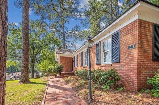 2613 N Edgewater Dr, Fayetteville, NC 28303 - view of side of property with brick siding