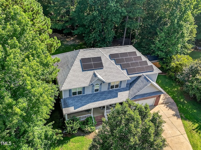 1205 Magnolia Hill Rd, Garner, NC 27529 - view from above of property