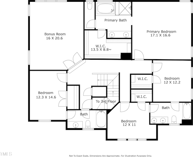 101 Tatum Ct, Holly Springs, NC 27540 - view of home floor plan