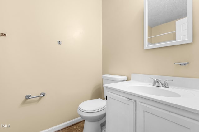 1320 Park Glen Dr Unit 204, Raleigh, NC 27610 - bathroom featuring vanity, a textured ceiling, and tile patterned floors