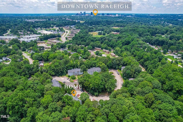 1320 Park Glen Dr Unit 204, Raleigh, NC 27610 - view of property location with a heavily wooded area