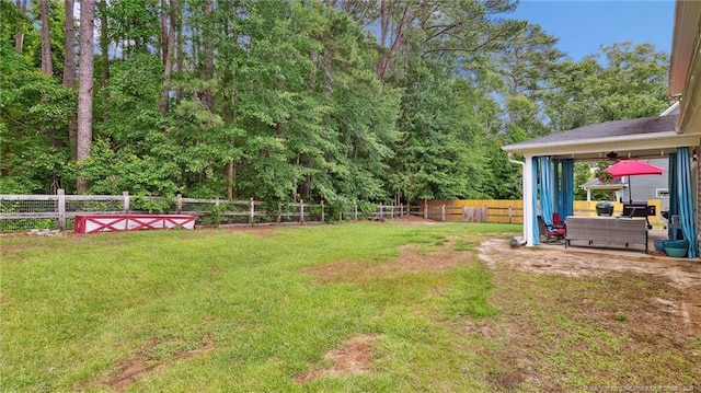 75 Bynum Ct, Carthage, NC 28327 - view of fenced backyard